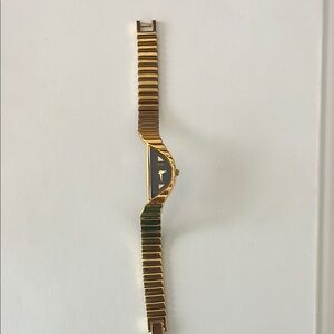 Gold and Black Watch